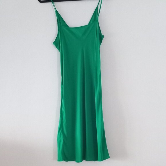MAJE green slip dress - Picture 5 of 9